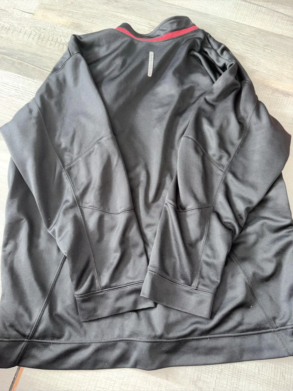 Jordan Jump Man Full Zip Jacket Black red